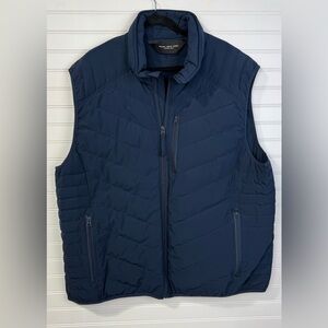 Marc New York navy blue quilted vest. Size XXL